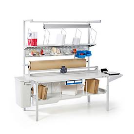 Komplettangebot Packtisch TPB, Breite 1800 mm, höhenverstellbar