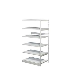 Komplettregal PROGRESS 500 T, Anbaufeld, ohne Rückwand, H 1900 x B 960 x T 640 mm