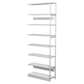 Komplettregal PROGRESS 500 T, Anbaufeld, ohne Rückwand, H 2600 x B 960 x T 340 mm