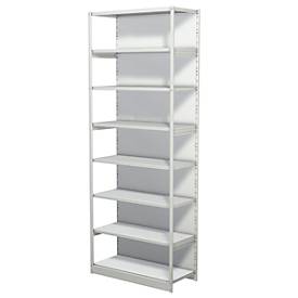 Komplettregal PROGRESS 500 T, Grundfeld, mit Rückwand, H 2600 x B 960 x T 440 mm