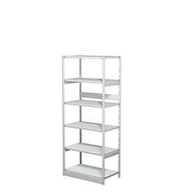 Komplettregal PROGRESS 500 T, Grundfeld, ohne Rückwand, H 1900 x B 750 x T 440 mm