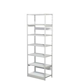 Komplettregal PROGRESS 500 T, Grundfeld, ohne Rückwand, H 2250 x B 750 x T 440 mm