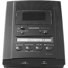 Komplettset Grundig Diktiergerät SH10 und Grundig Wiedergabegerät ST3221