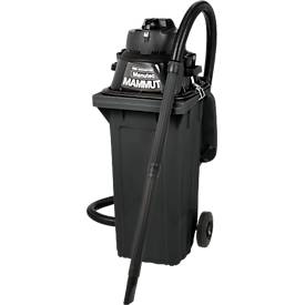 Komplettset Nass-Trockensauger, ohne Werkzeugsteckdose, inkl. Großmülltonne für 120 l, 1 Patronenfilter & 1 Vliesfilter, blau