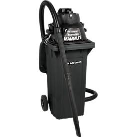 Komplettset Nass-Trockensauger, ohne Werkzeugsteckdose, inkl. Großmülltonne für 120 l, 1 Patronenfilter & 1 Vliesfilter, blau