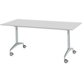 Konferenztisch, 1800 x 800 mm, lichtgrau 