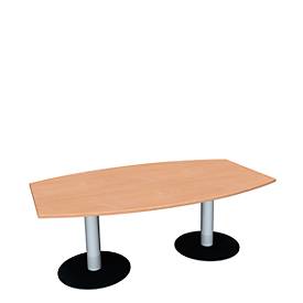 Konferenztisch, B 2000 mm, Buche