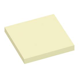 Kontaktschutzpapier, selbstklebend, wiederverwendbar, 48 x 100 Blatt mit L 150 x B 150 mm, gelb