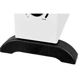 Konvektor Heizgerät exquisit HK 34524 we, 750/1250/2000 W, 3 Stufen, Tragegriff, B 533 x T 198 x H 385 mm, Kunststoff, weiß