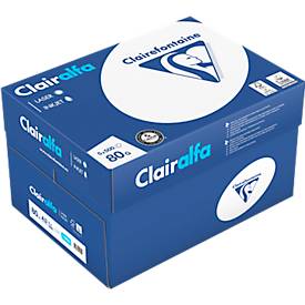 Kopierpapier Clairefontaine Clairalfa, DIN A3, 80 g/m², hochweiß, 2500 Blatt