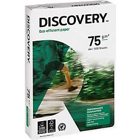 Kopierpapier Discovery, ökoeffizient, DIN A4, 75 g/m², 2500 Blatt