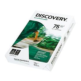 Kopierpapier Discovery, ökoeffizient, DIN A4, 75 g/m², 2500 Blatt