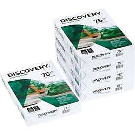 Kopierpapier Discovery, ökoeffizient, DIN A4, 75 g/m², 2500 Blatt