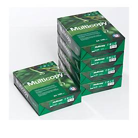 Kopierpapier MultiCopy, DIN A4, 100 g/m², hochweiß, 1 Karton = 5 x 500 Blatt