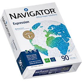 Kopierpapier Navigator Expression, DIN A3, 90 g/m², hochweiß, 1 Karton = 5 x 500 Blatt