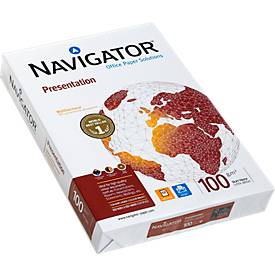 Kopierpapier Navigator Presentation, DIN A3, 100 g/m², hochweiß, 500 Blatt