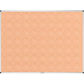Korktafel Legamaster UNITE, waagerechte oder senkrechte Anbringung, B 1200 x T 12,6 x H 900 mm, Naturkork, braun
