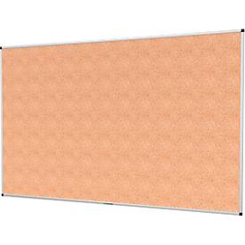 Korktafel Legamaster UNITE, waagerechte oder senkrechte Anbringung, B 1500 x T 12,6 x H 1000 mm, Naturkork, braun