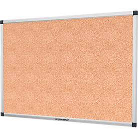 Korktafel Legamaster UNITE, waagerechte oder senkrechte Anbringung, B 600 x T 12,6 x H 450 mm, Naturkork, braun