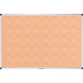 Korktafel Legamaster UNITE, waagerechte oder senkrechte Anbringung, B 900 x T 12,6 x H 600 mm, Naturkork, braun