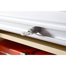 Korpus Aktenschrank B 800 x T 500 x H 2020 mm, weiß