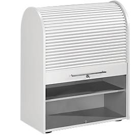 Korpus Universalschrank, ohne Rollladen, B 980/800 x T 450 x H 800/980 mm, weiß