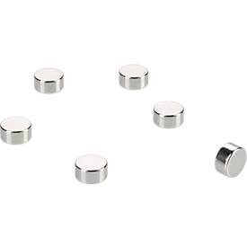 Kraft-Magnete für Glas-Magnettafel, 6 St.