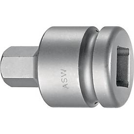 Kraftschraubersteckschlüs seleinsatz 745 3/4 Zoll i6-KT.SW 24mm L.62mm ASW