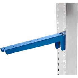 Kragarm KRM, L 600 mm, belastbar bis 250 kg, für Kragarmregal KRM