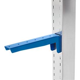 Kragarm KRM, Länge 400 bis 800 mm, belastbar 180 bis 350 kg, für Kragarmregal KRM