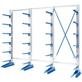 Kragarmregal KRM, einseitig, 2500x3000x400