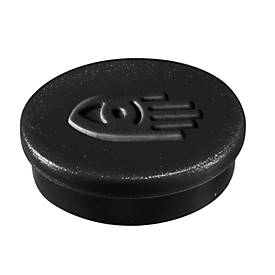 Kratzfeste Magnete Legamaster, 10 Stück, schwarz