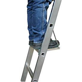 Krause Combi-Tritt/Ablage, für Krause Sprossen-Leitern, Höhe 40 cm