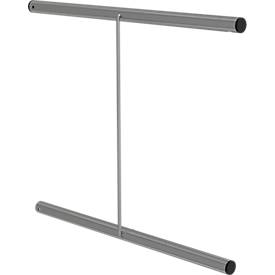 KRAUSE Durchgangssperre Podestleiter, selbstschließende Sicherungstür, für Ø 40 mm Rundrohr, Treppenbereich sichern, 640x530 mm