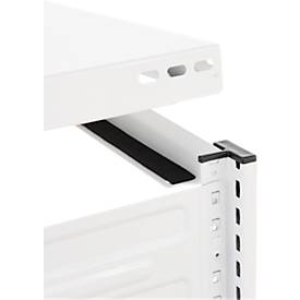 Kreativ-Tisch ORDO Professional, Grundtisch, multifunktional, herausnehmbare Schreibfläche, mobil, B 1060 x T 635 x H 825 mm, Stahl, verkehrsweiß RAL 9016