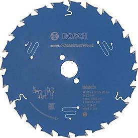Kreissägeblatt AD 165mm Z.24 WZ Bohr.20mm Schnitt-B.2mm HM BOSCH