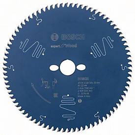 Kreissägeblatt AD 254mm Z.80 WZ Bohr.30mm Schnitt-B.2,6mm HM BOSCH