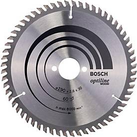 Kreissägeblatt Optiline Wood AD 190mm Z.60 WZ Bohr.30mm Schnitt-B.2,6mm