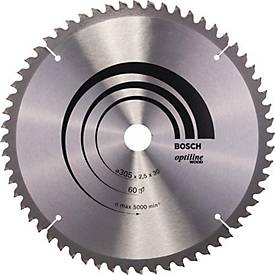 Kreissägeblatt Optiline Wood AD 305mm Z.60 WZ/N Bohr.30mm Schnitt-B.2,5mm