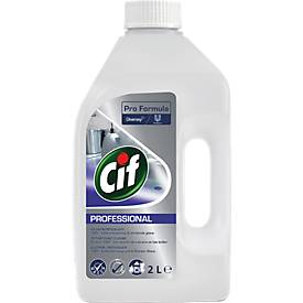 Küchen-Entkalker Cif Professional, schnell wirksam, parfümfrei, ohne Farbstoffe, 2 l