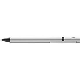 Kugelschreiber LAMY 247 pur, dokumentenecht, nachfüllbar, schwarzschreibende Mine, schwarz oder silber