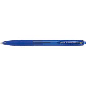 Kugelschreiber Pilot Super Grip G 2036, Strichstärke M, 12 Stück, blau