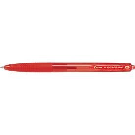 Kugelschreiber Pilot Super Grip G 2036, Strichstärke M, 12 Stück, rot