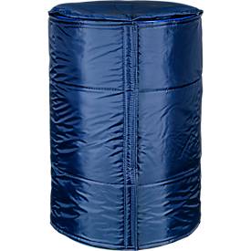 Kuhlmann Fass-Isoliermanschette, für 200-220 l Stahl- oder Kunststoff-Fässer, B 620 x T 10 x H 860 mm, Nylon, blau