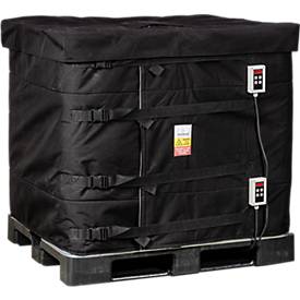 Kuhlmann IBC-Isolierhaube, für 1000 l IBC-Container, L 1200 x B 150 x H 100 mm, schwarz