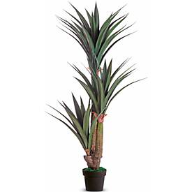 Kunstpflanzen PAPERFLOW, aus PE, grün, inkl. Kunststofftopf, diverse Varianten