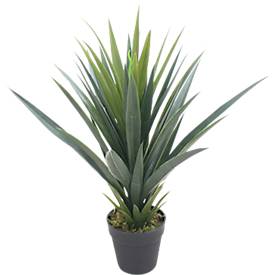 Meet_by_Paperflow Kunstplant Yucca palm - PE - H 600 mm