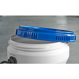 Kunststofffass CurTec, mit Schraubdeckel, HDPE, nestbar, wasserdicht, 30 l