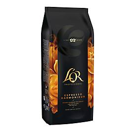 L'Or Röstkaffee Espresso Harmonieux, ganze Bohnen, Intensität 2/5, Tüte mit 1 kg