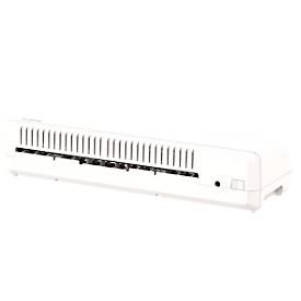 Laminiergerät Fellowes® Amaris A3, bis A3, für Folienstärke 80-175 μ, 800 mm/min, Aufwärmzeit 1 min, 3 Heizstufen, 10 Laminierfolien, silber-weiß